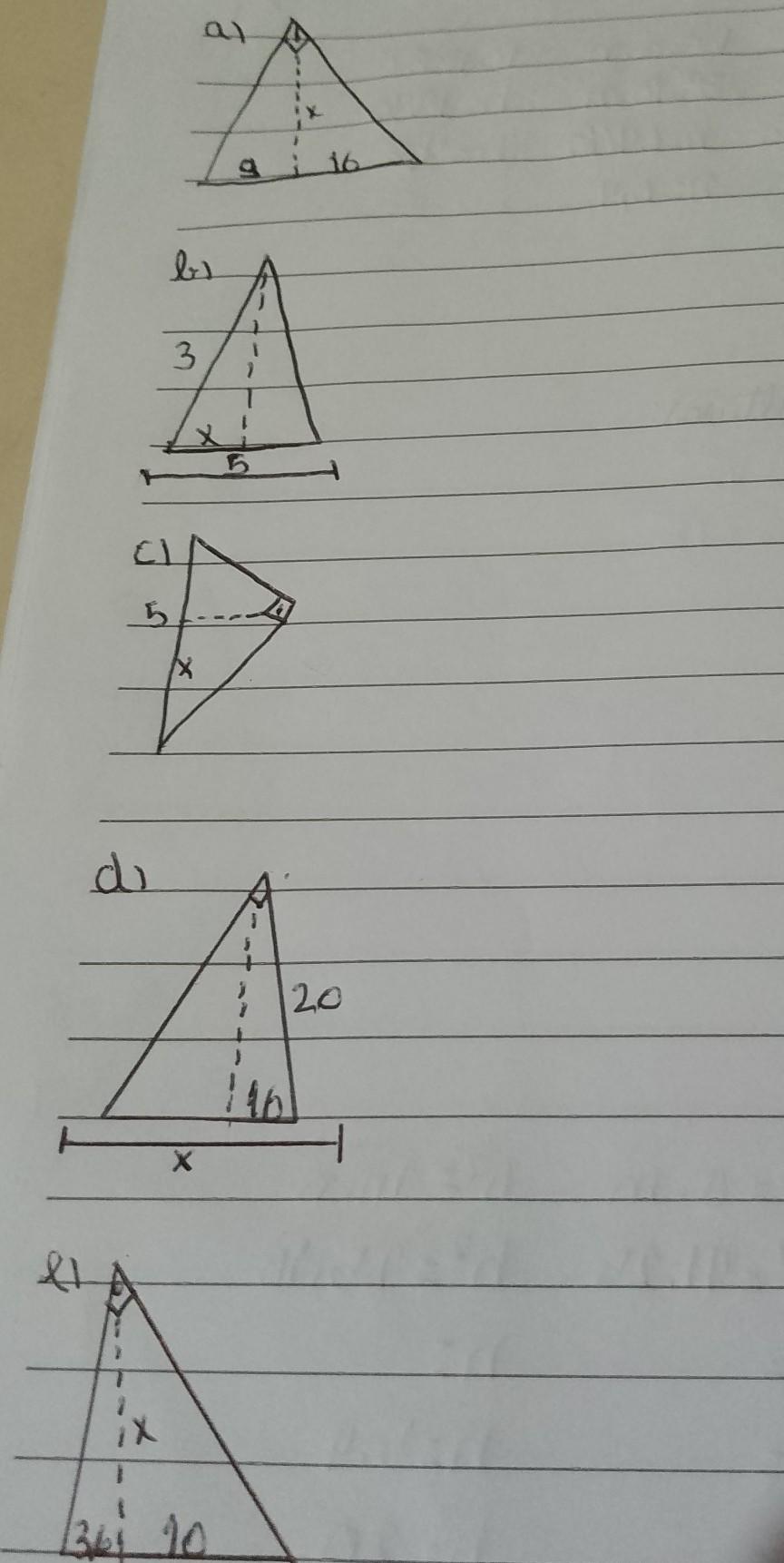 Determine o valor de x(com cálculos pfv) ​